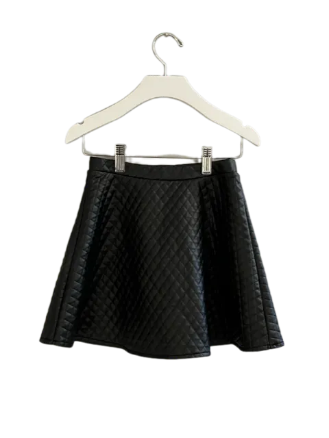 CHILDREN'S PLACE VEGAN LEATHER SKIRT (SZ 5/6)