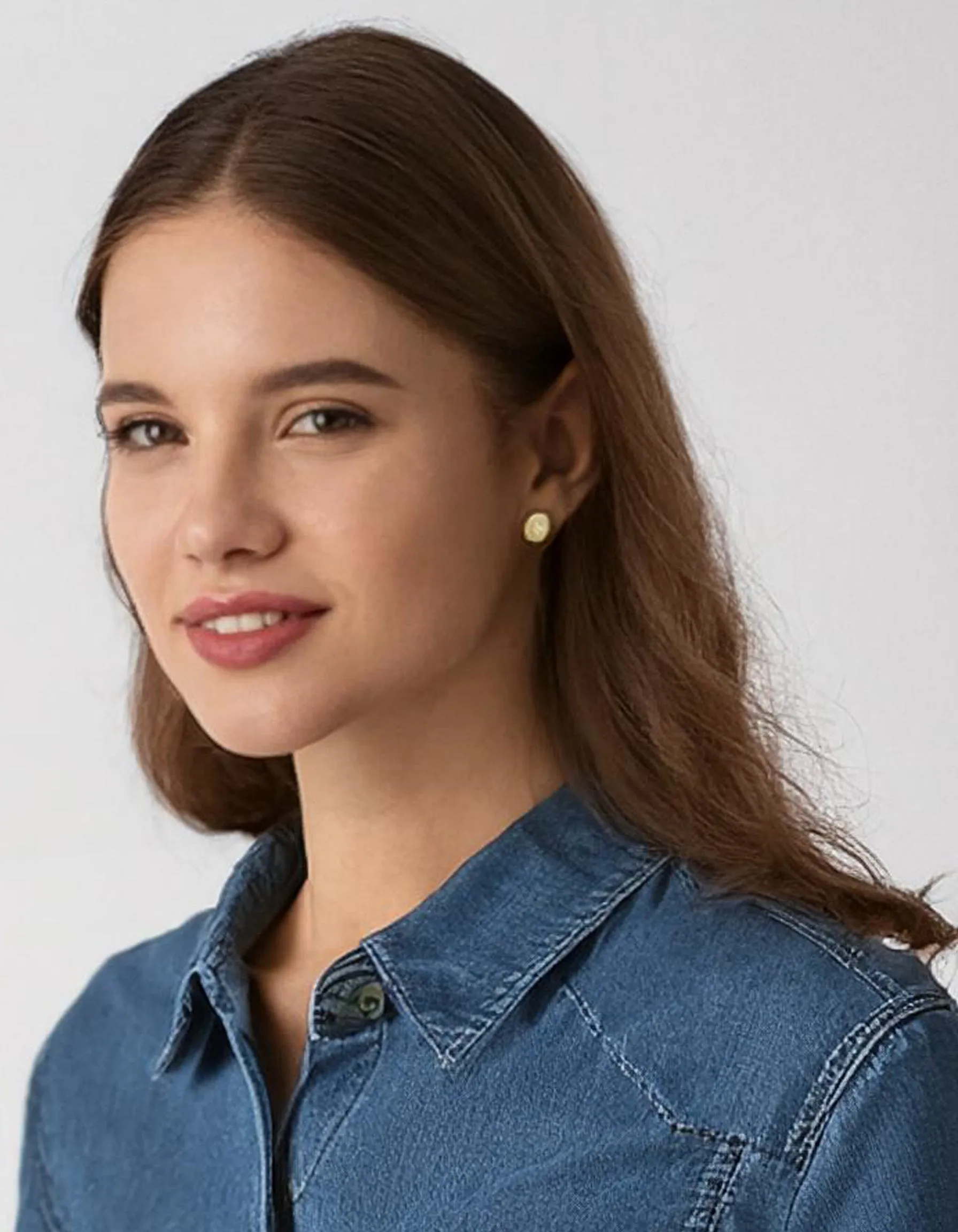 Dark Blue Denim Shirt