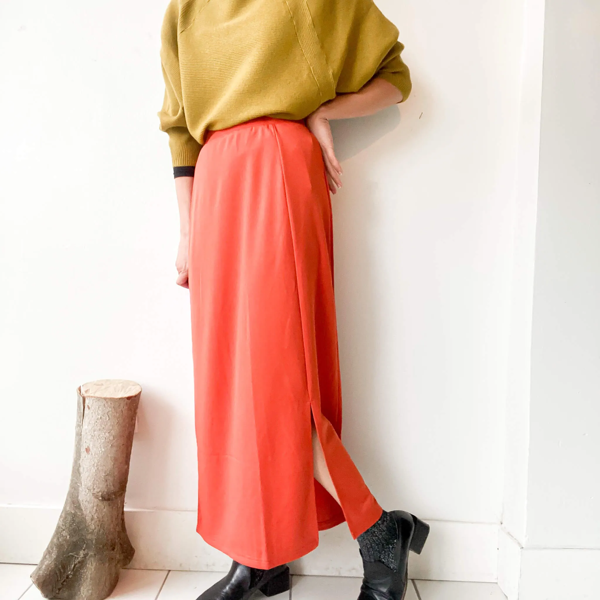 Deep Thanks | Colour Straight Skirt