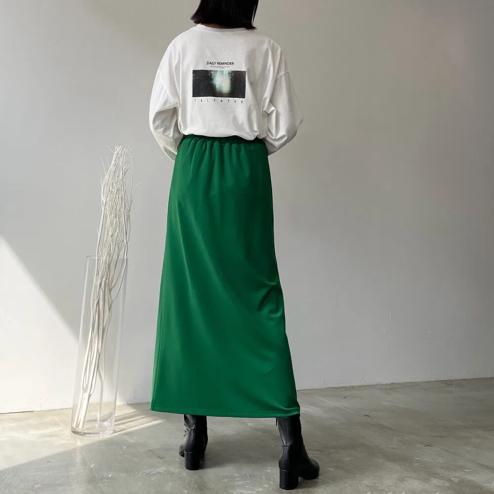 Deep Thanks | Colour Straight Skirt