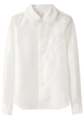 Double Collar Silk Shirt