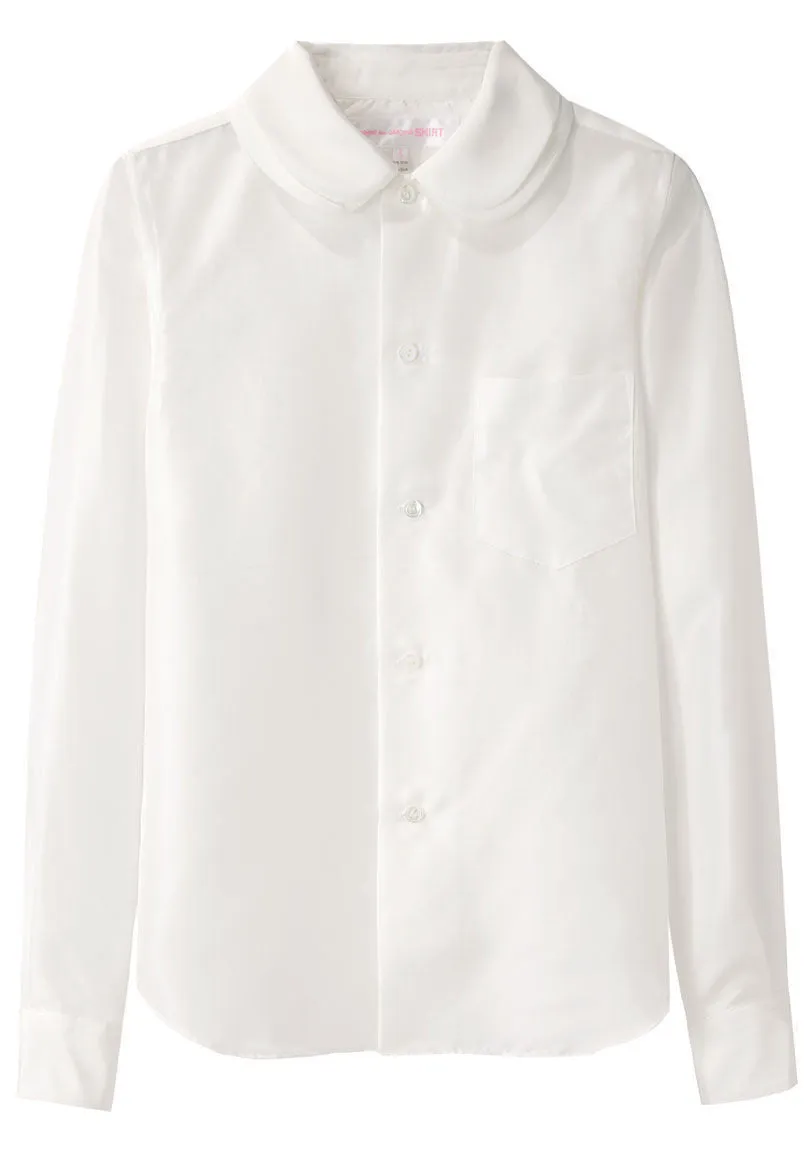 Double Collar Silk Shirt