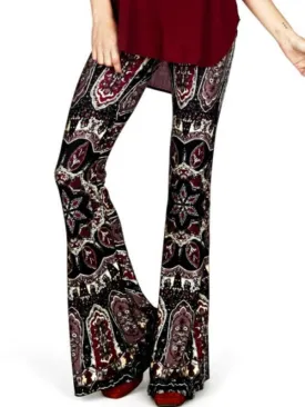 Fashion Street Sexy Print Micro-la Casual Pants