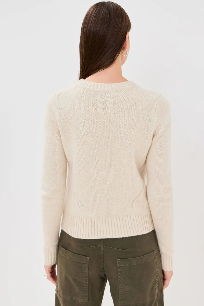 Gwendolyn Sweater - Light Oak Melange