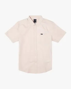 Hastings Denim Short Sleeve Shirt - Latte