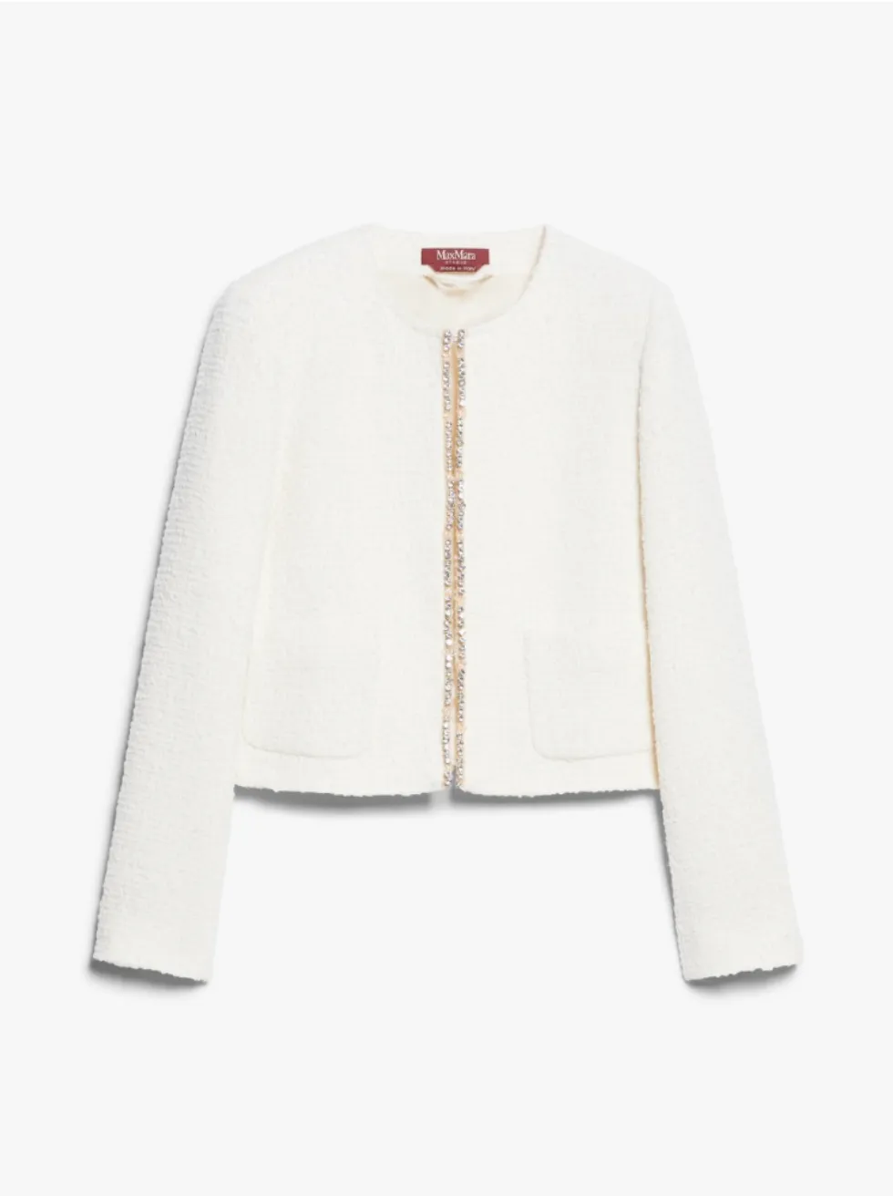 Ivory Onirica Bouclé Jacket