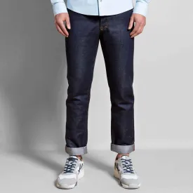 Jeans Thomas Denim Lin bleu coupe demi-slim