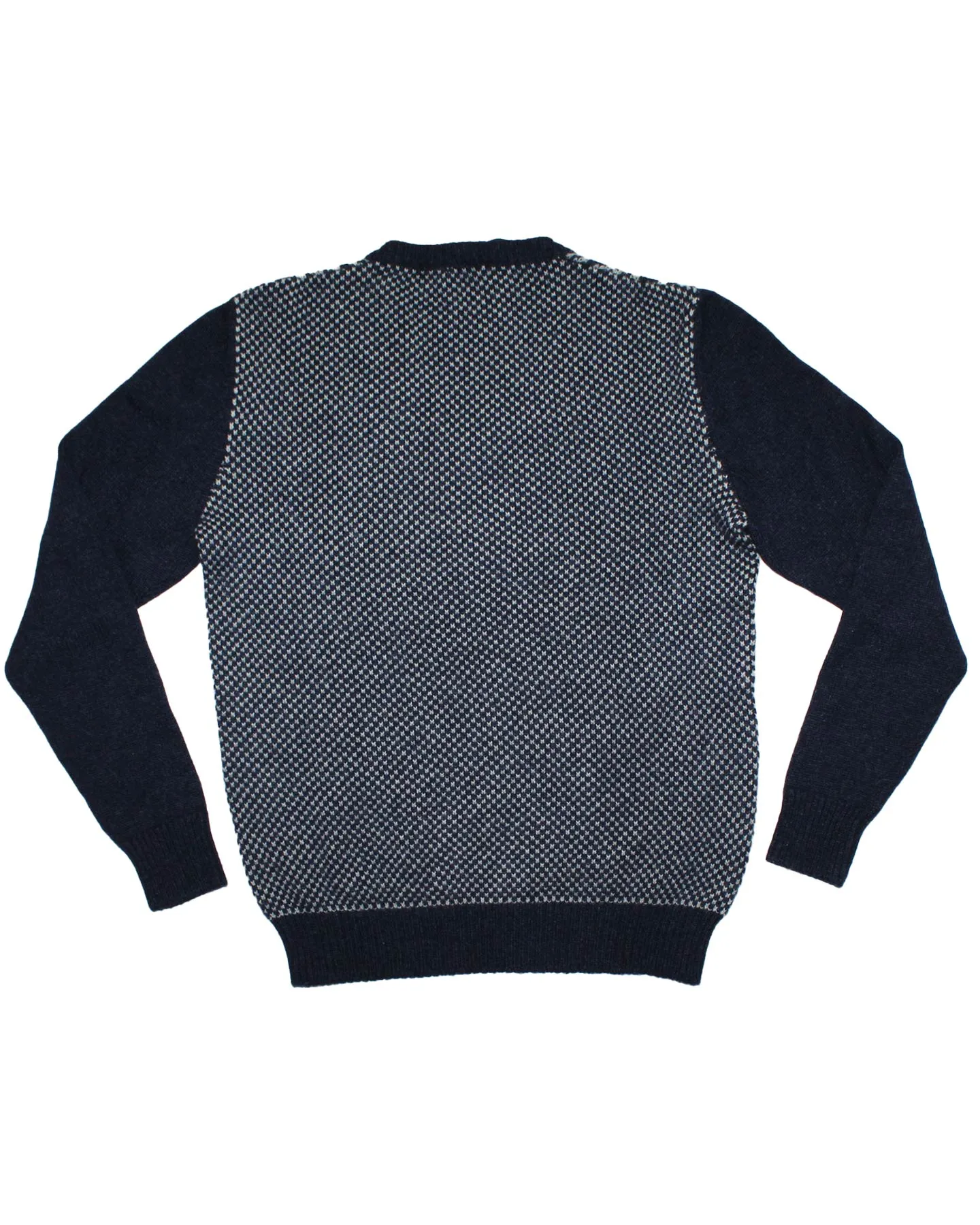 Kiton Sweater Midnight Blue Design V-Neck - EU 50 / M SALE