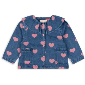 Konges Sløjd Bon Coeur Pink Magot Denim Shirt Gots