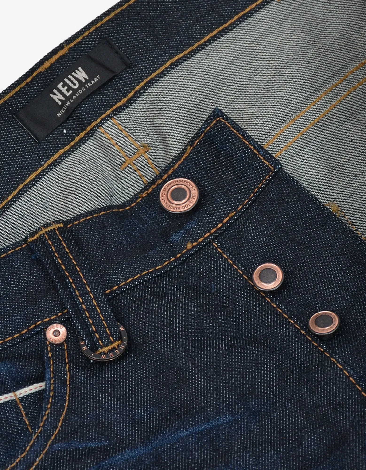 Lou Slim 'No Water' Indigo Denim Jeans