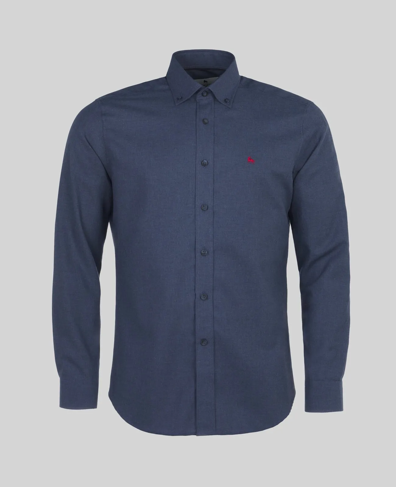 Magee - Tullagh Classic Button Down Shirt, Dark Blue