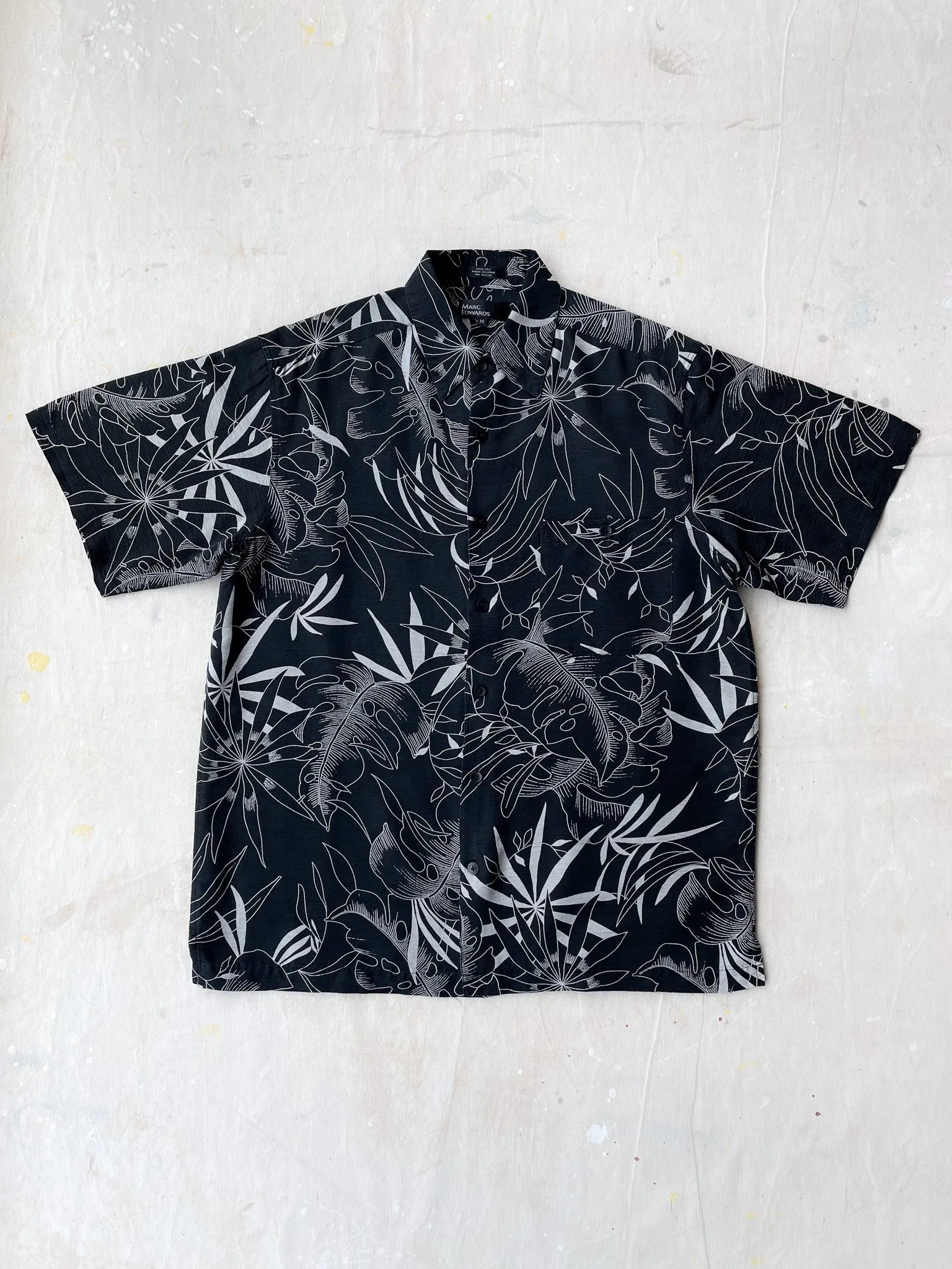 Marc Edwards Silk Aloha Shirt—[M]