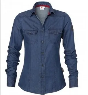 Massey Ferguson Ladies Denim Shirt