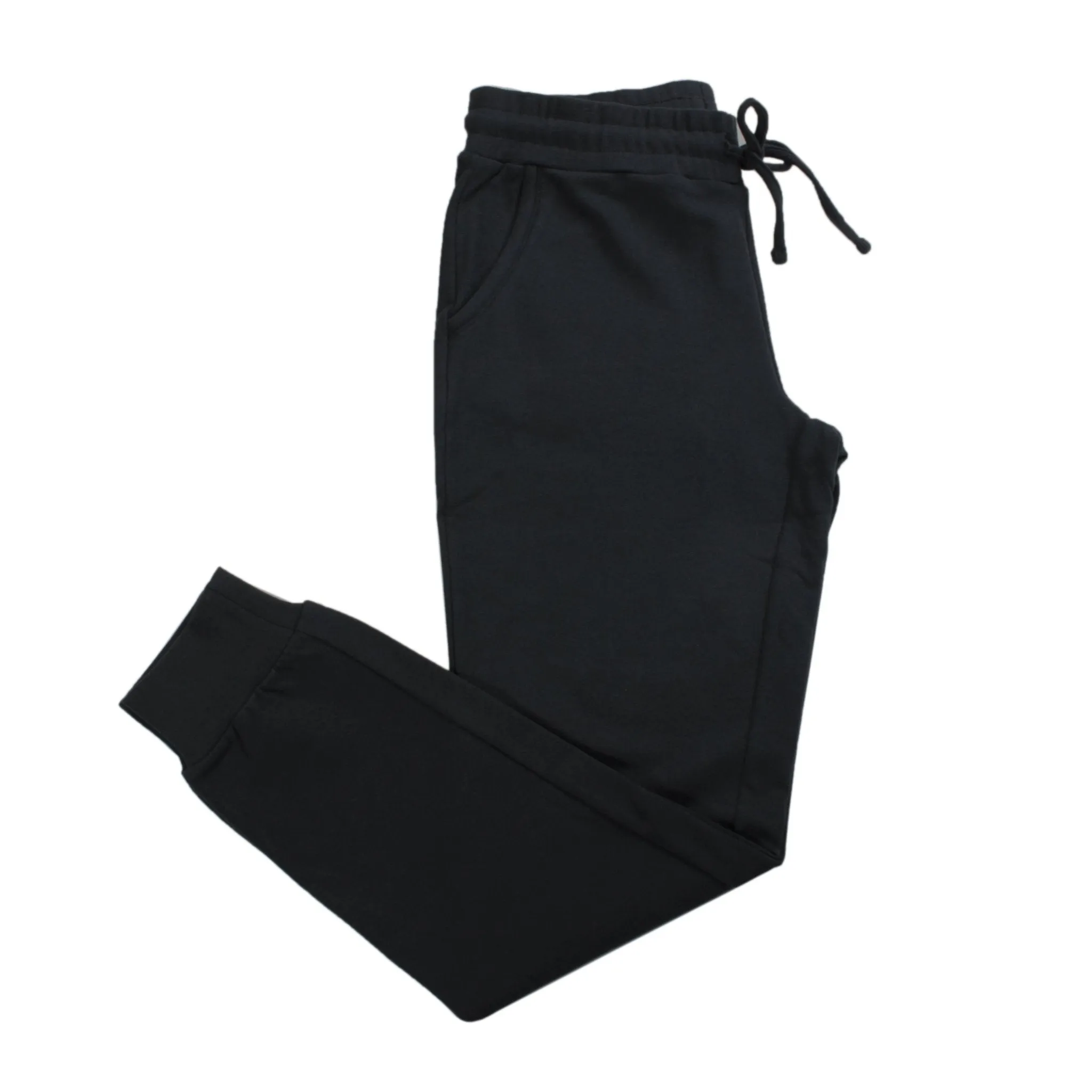 Midnight Black French Terry Women's Jogger