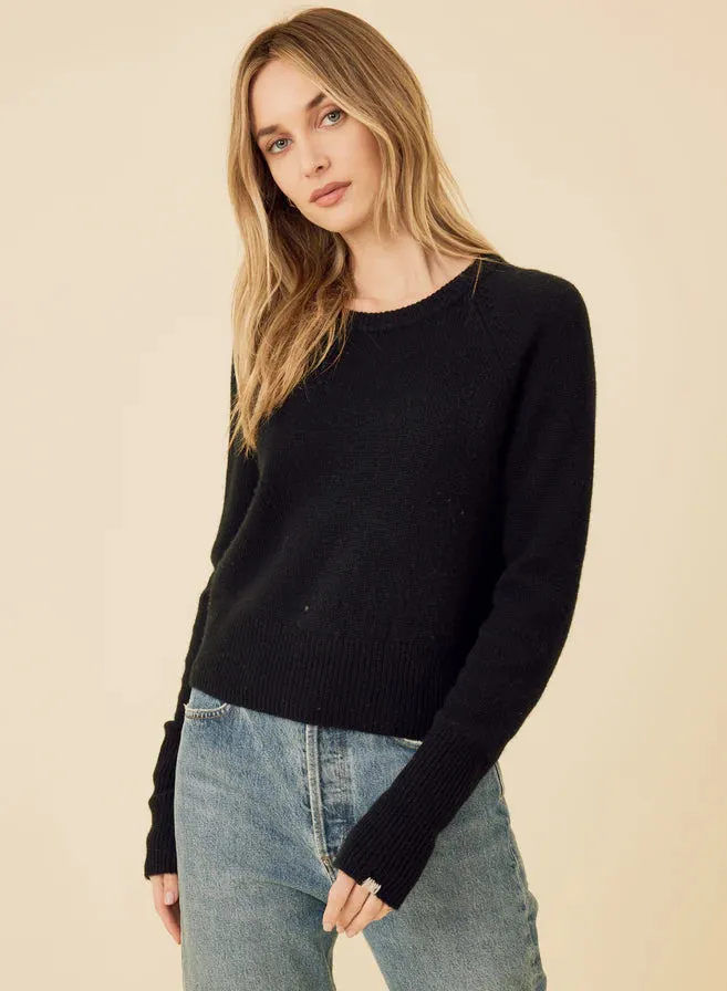 One Grey Day Blakely Cashmere Crewneck