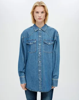 Oversized Western Shirt - Heritage Medium