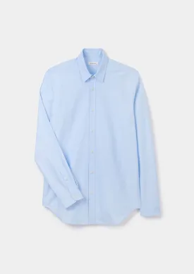 Pale Blue Oxford Collared Shirt