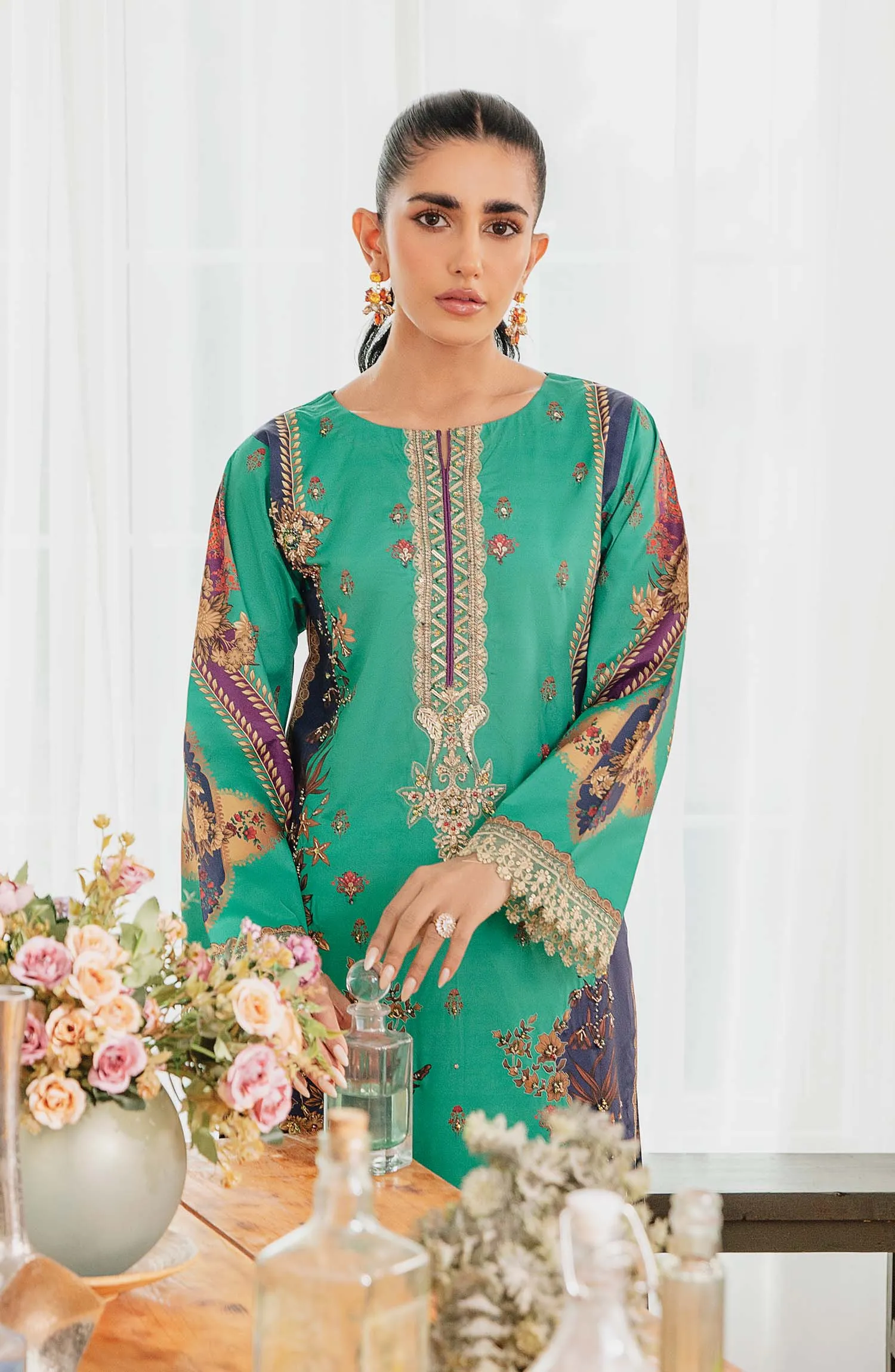 Parisa By Emaan Adeel Unstitched 3 Piece Luxury Winter Collection'2024-Florida