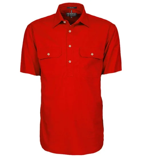 Pilbara RM200CFS Closed Front Short Sleeve Shirt