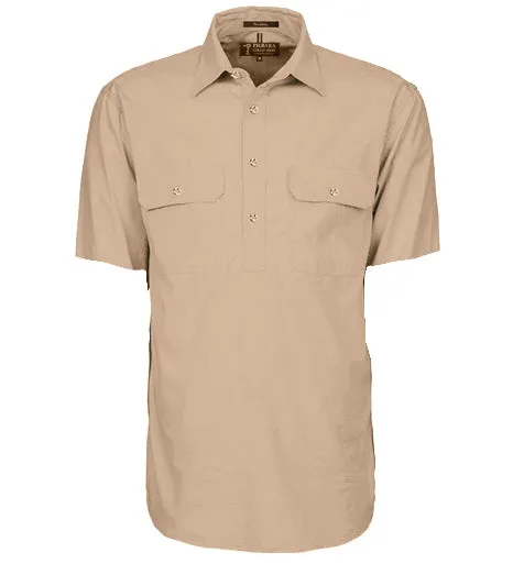 Pilbara RM200CFS Closed Front Short Sleeve Shirt