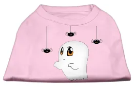 Sammy The Ghost Screen Print Dog Shirt Light Pink Xxl (18)