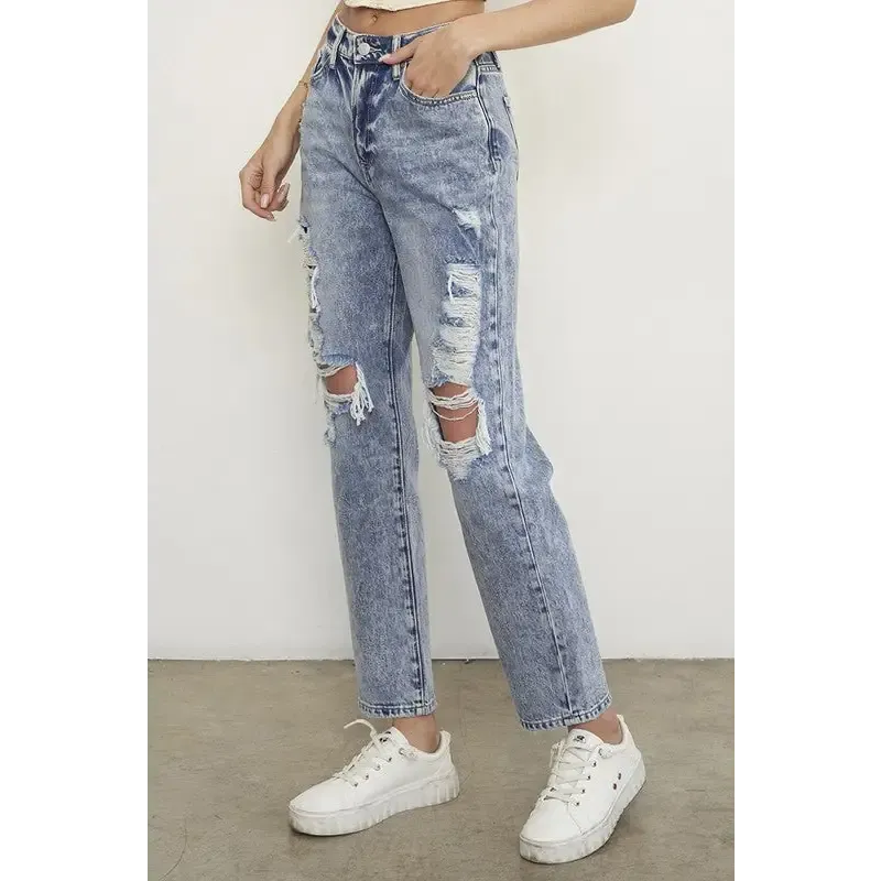 Slim Boyfriend Jeans