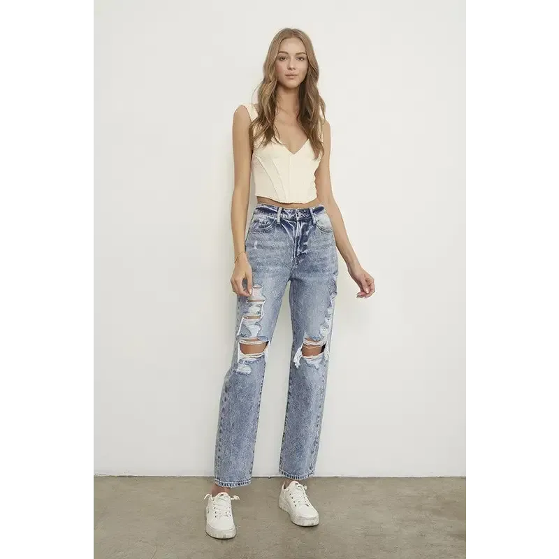 Slim Boyfriend Jeans