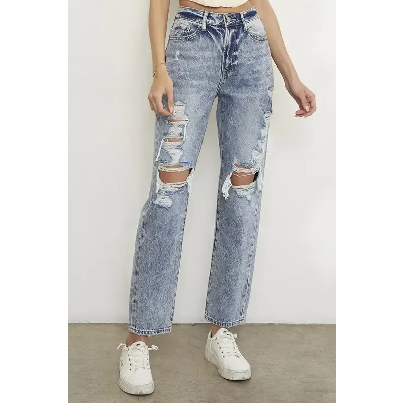 Slim Boyfriend Jeans