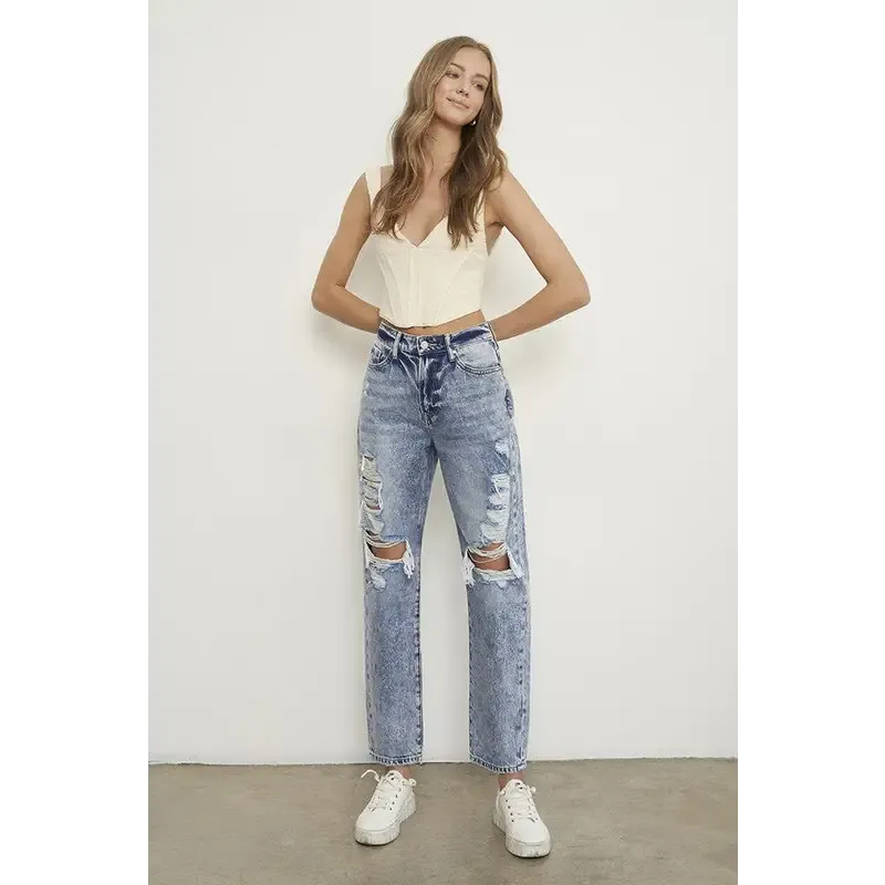 Slim Boyfriend Jeans