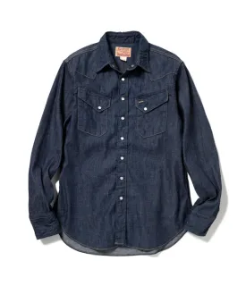 Sugarcane Western Cut Denim Workshirt